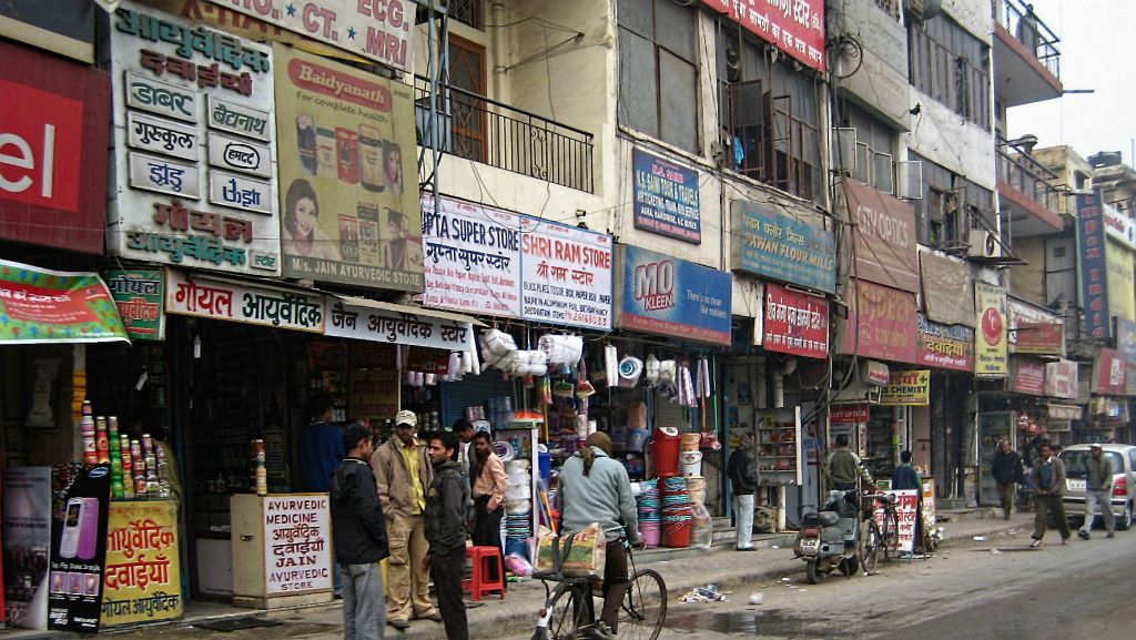 The streets were fascinating. 